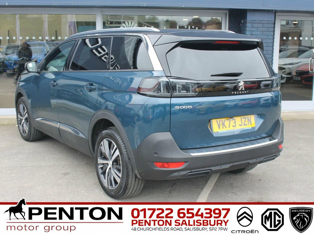 Peugeot 5008 1.5 Bluehdi Allure Premium Eat Euro 6 Ss VK73JZN Blue #3