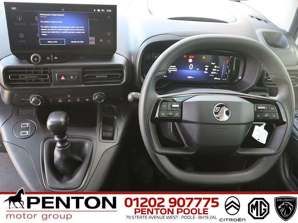 Vauxhall Combo 1.5 Turbo D 2300 Prime Panel Van Swb Euro 6 Ss DL24SVA White #4