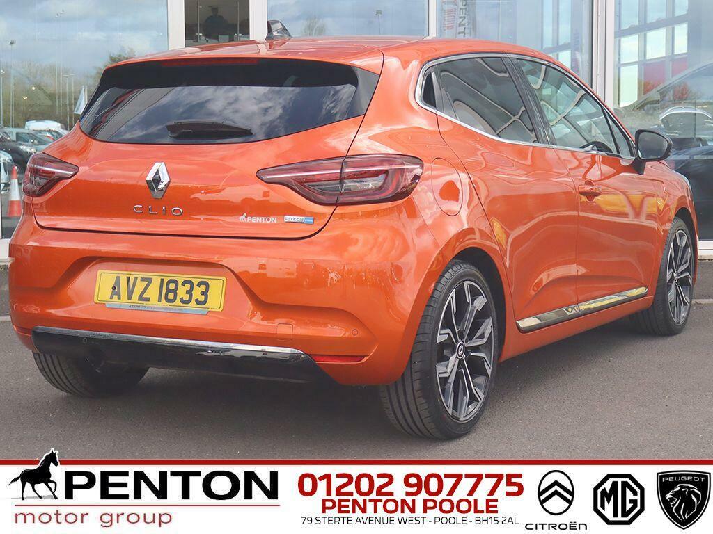 Renault Clio 1.6 E-tech Techno Euro 6 Ss AVZ1833 Orange #4