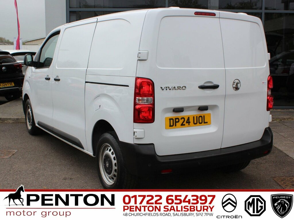 Vauxhall Vivaro 1.5 Turbo D Prime Swb Euro 6 Ss 6Dr DP24UOL White #4