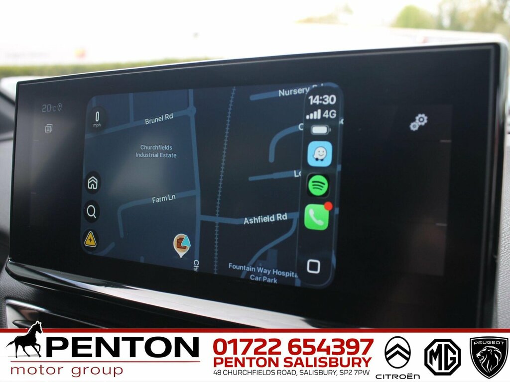 Peugeot 3008 1.2 Puretech Gt Suv Eat Euro 6 Ss 1 YE72KCC Blue #4