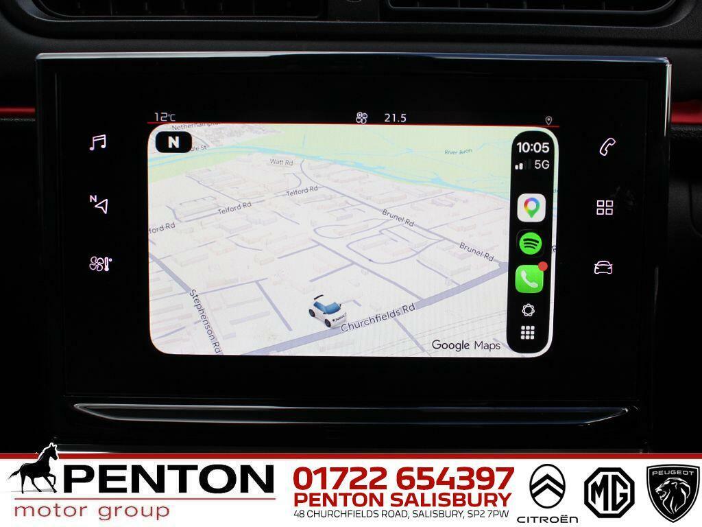Citroen C3 1.2 Puretech C-series Euro 6 Ss HF22YYV Black #3