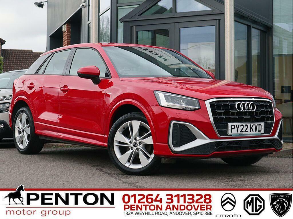 Audi Q2 1.0 Tfsi 30 S Line Euro 6 Ss Red