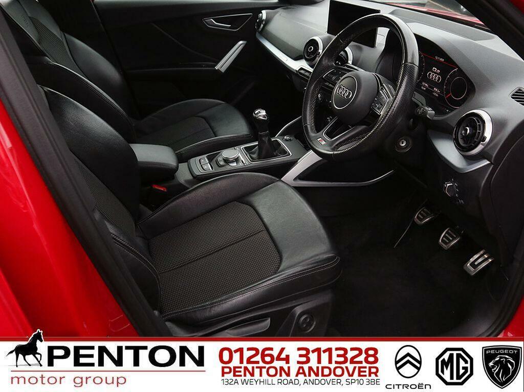 Audi Q2 1.0 Tfsi 30 S Line Euro 6 Ss PY22KVD Red #5