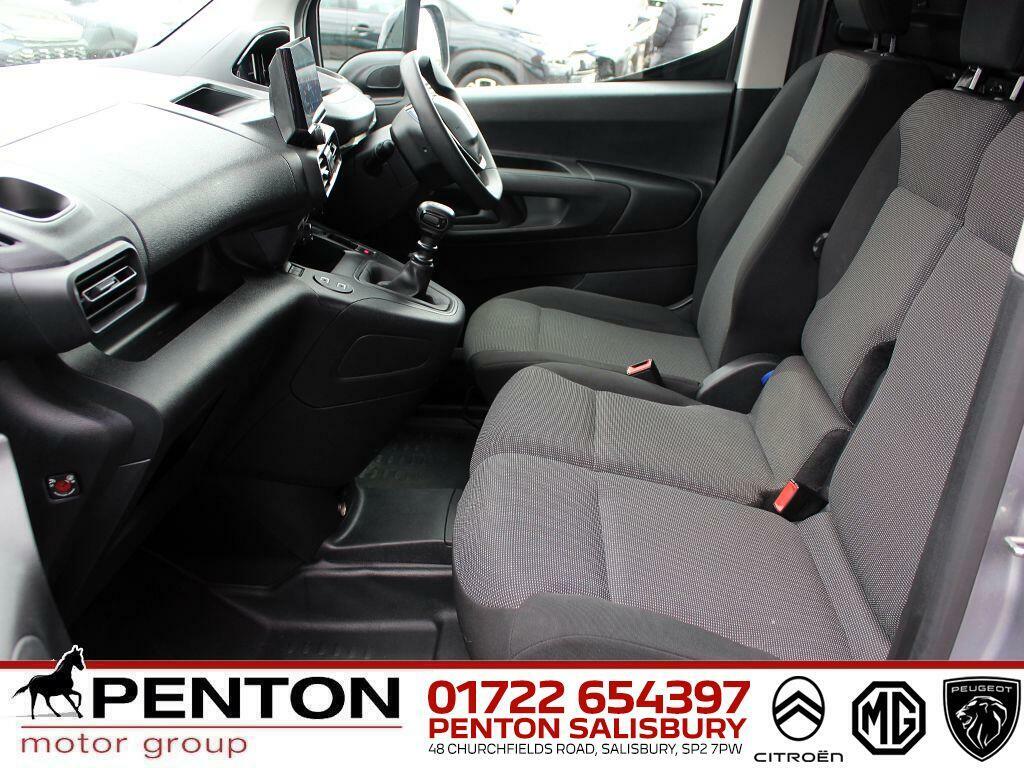 Peugeot Partner 1.5 Bluehdi 1000 Asphalt Standard Panel Van Swb Eu KT74HFP Grey #2