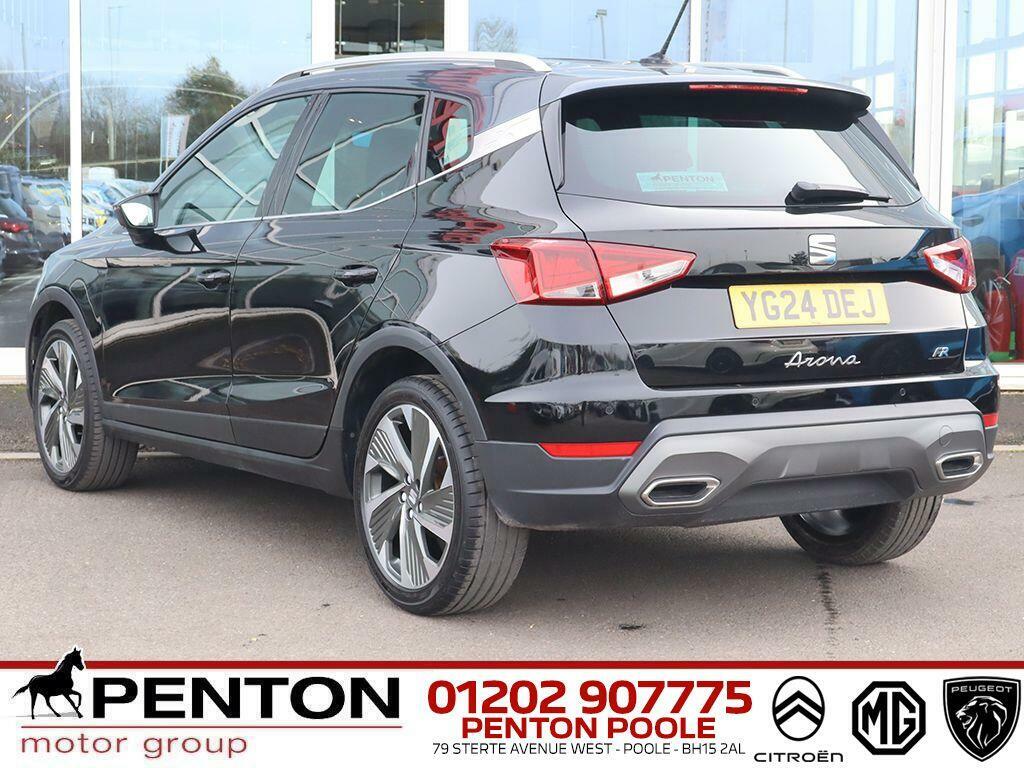 Seat Arona 1.0 Tsi Fr Sport Dsg Euro 6 Ss YG24DEJ Black #4