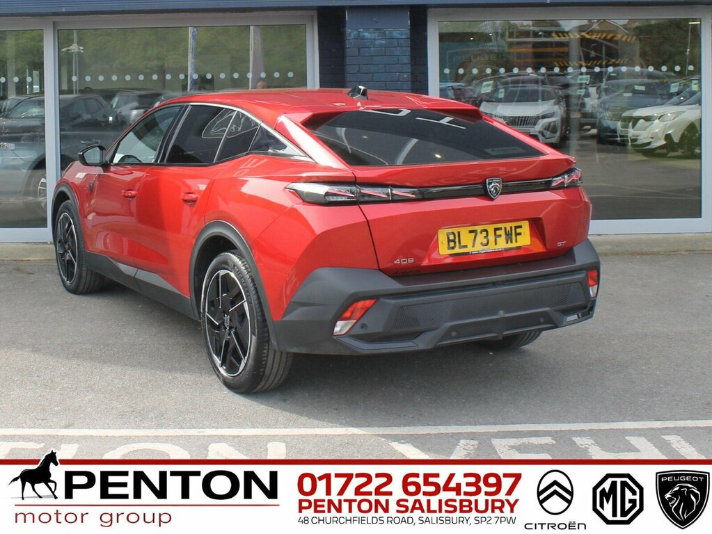 Peugeot 408 1.2 Puretech Gt Fastback Eat Euro 6 Ss BL73FWF Red #3