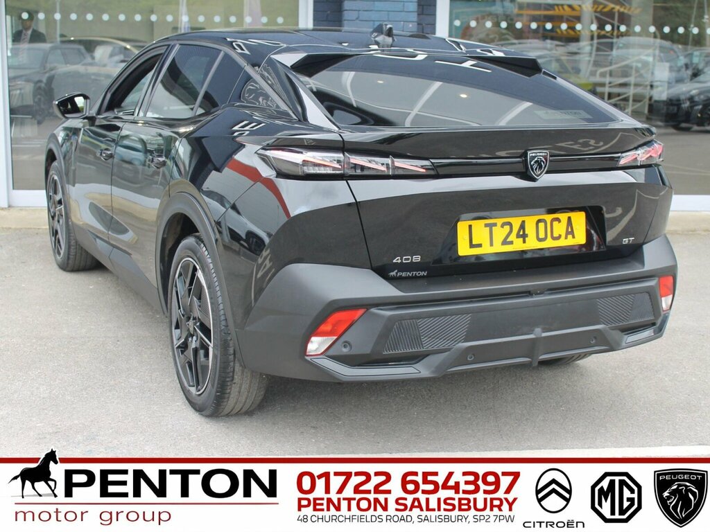 Peugeot 408 1.2 Puretech Gt Fastback Eat Euro 6 Ss LT24OCA Black #4