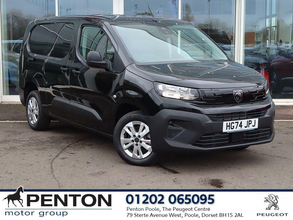 Peugeot Partner 1.5 Bluehdi 950 Professional Long Panel Van Eat8 L Black