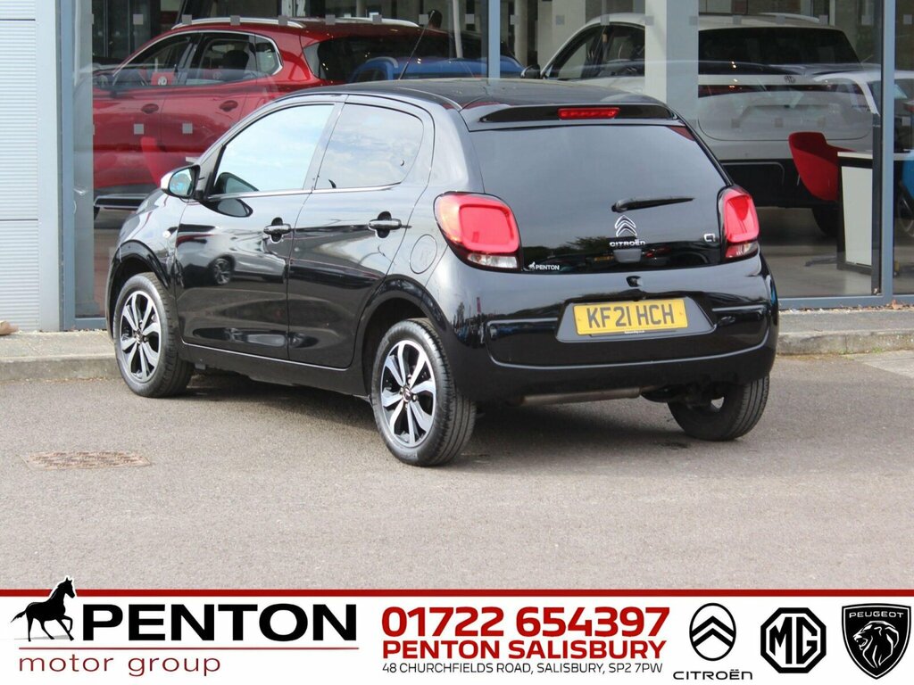 Citroen C1 1.0 Vti Shine Euro 6 Ss KF21HCH Black #4
