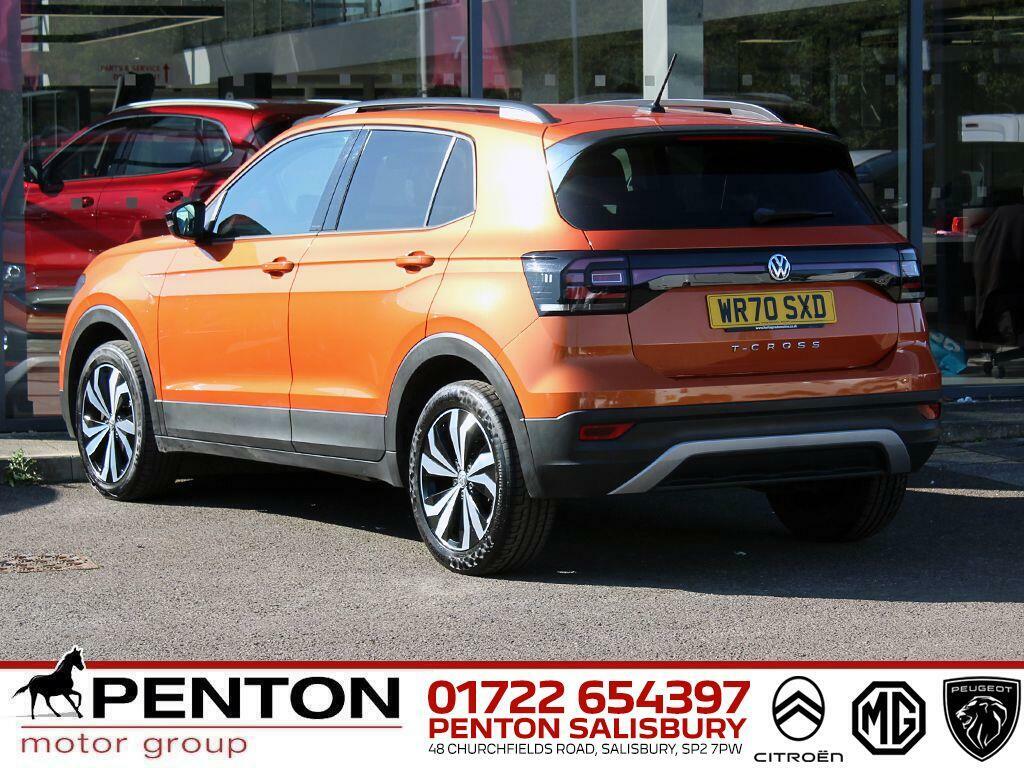 Volkswagen T-Cross 1.0 Tsi Se Euro 6 Ss WR70SXD Orange #3