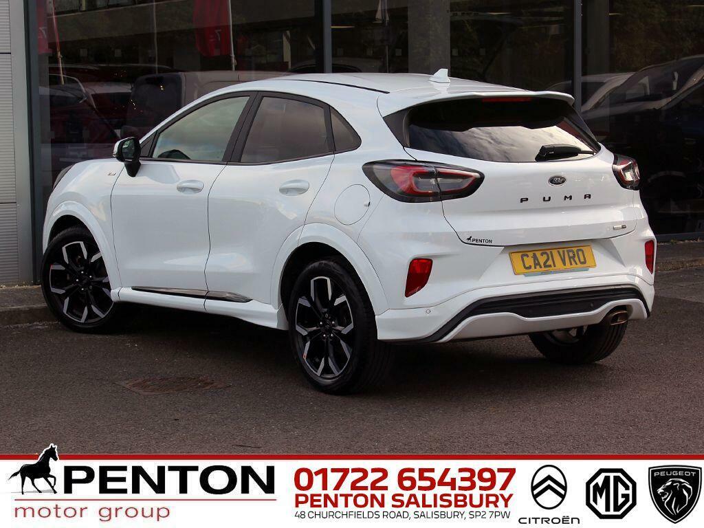Ford Puma 1.0T Ecoboost Mhev St-line X Euro 6 Ss CA21VRO White #3