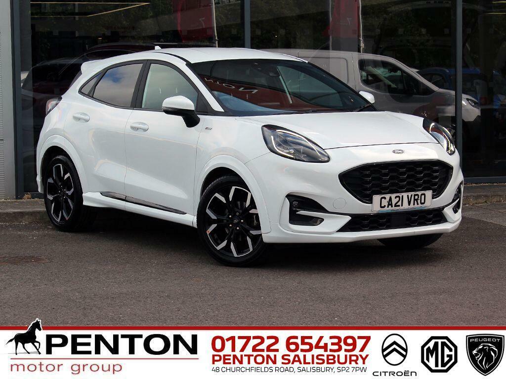 Ford Puma 1.0T Ecoboost Mhev St-line X Euro 6 Ss White