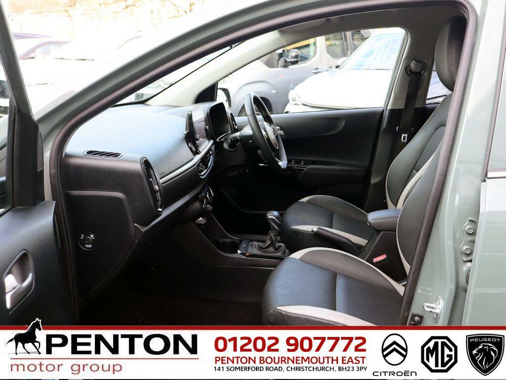 Kia Picanto 1.0 Gt-line Amt Euro 6 Ss MW74XFE Green #2