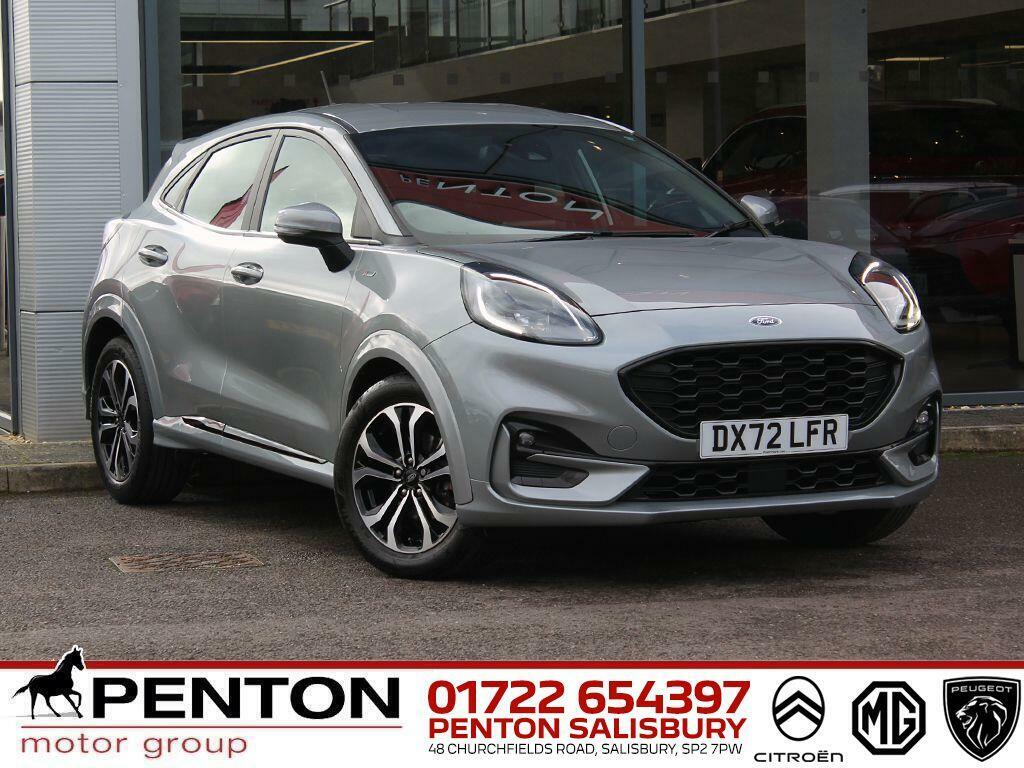 Ford Puma 1.0T Ecoboost Mhev St-line Euro 6 Ss Silver
