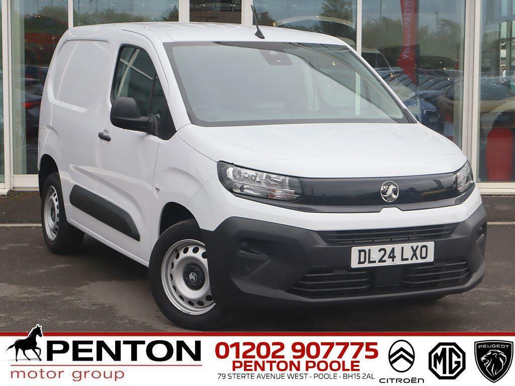 Vauxhall Combo 1.5 Turbo D 2300 Prime Panel Van Swb Euro 6 Ss White