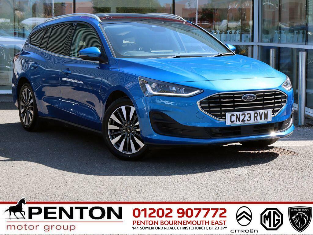 Ford Focus 1.0T Ecoboost Mhev Titanium X Dct Euro 6 Ss Blue