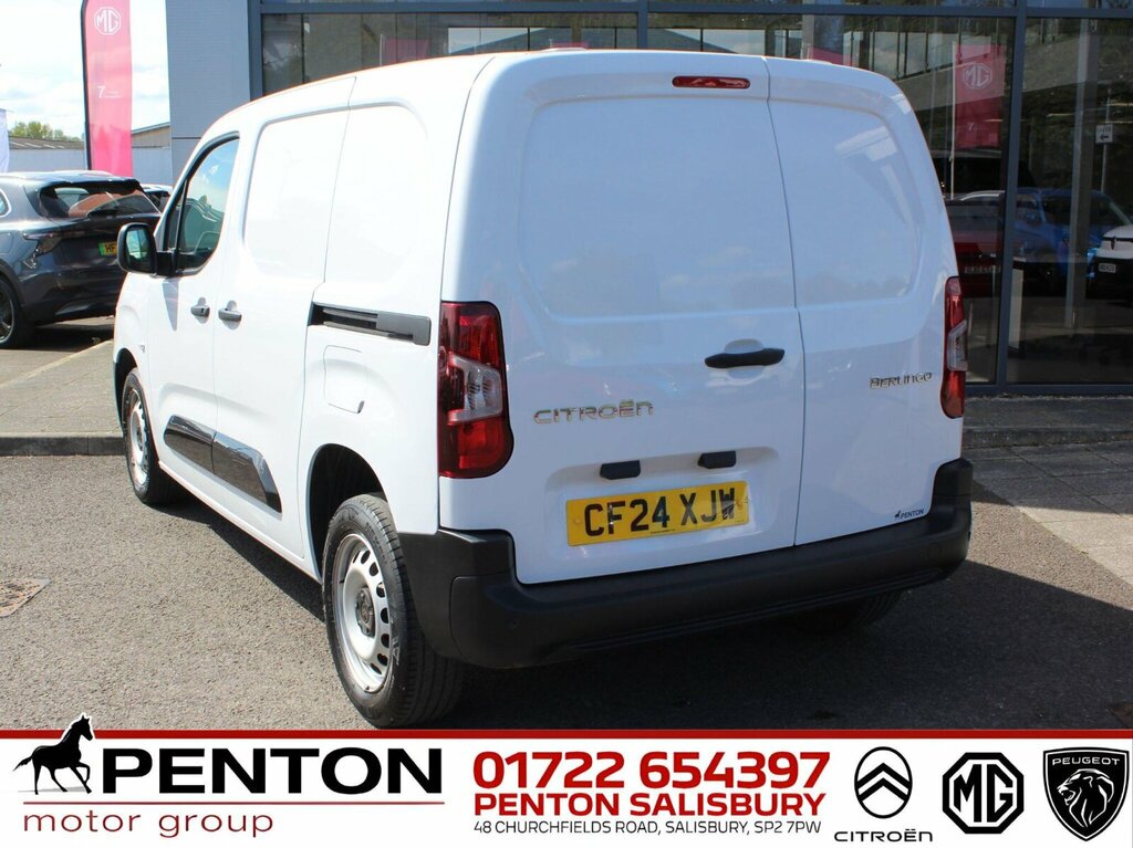 Citroen Berlingo 1.5 Bluehdi 1000 Enterprise M Swb Euro 6 Ss CF24XJW White #4