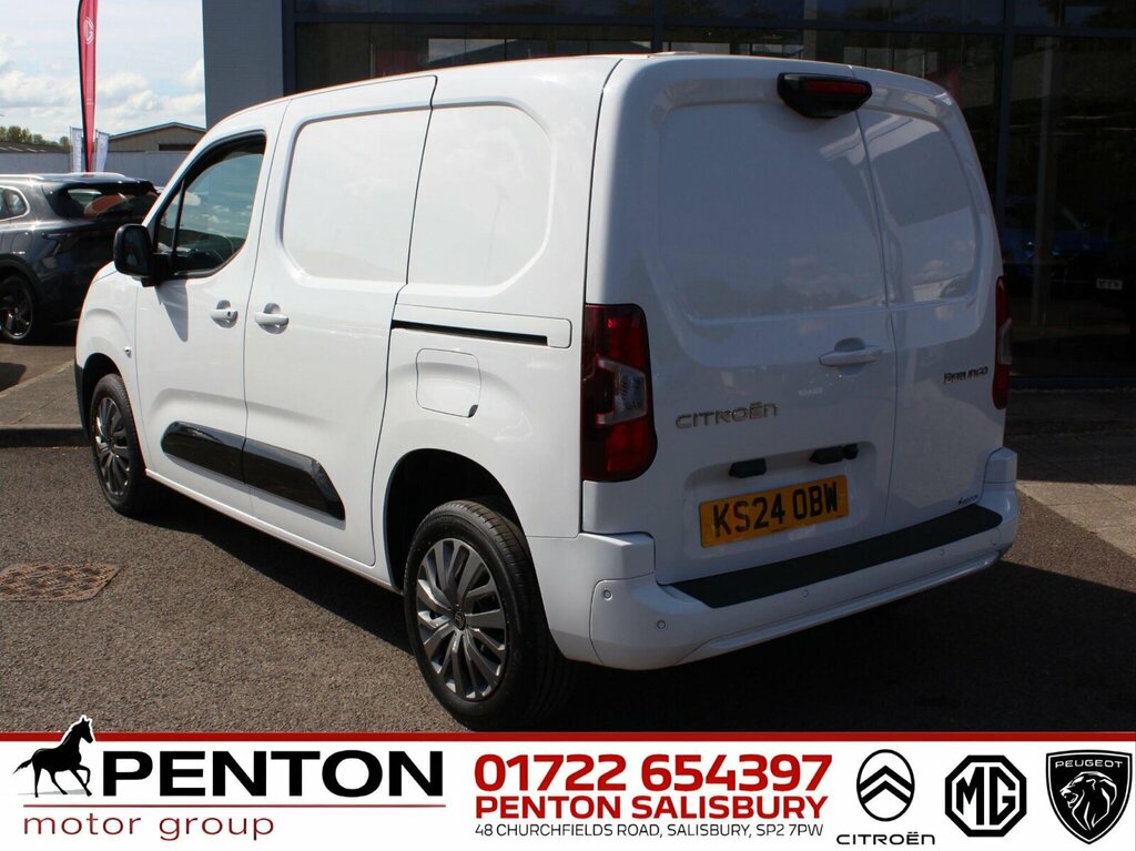 Citroen Berlingo 1.5 Bluehdi 1000Driver M Swb Euro 6 Ss KS24OBW White #4