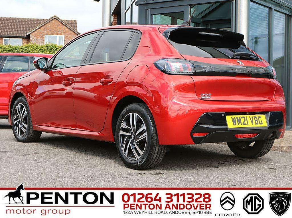 Peugeot 208 1.2 Puretech Allure Premium Euro 6 Ss WM21VBG Red #3