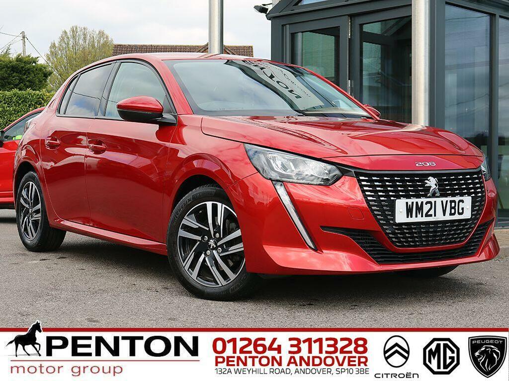 Peugeot 208 1.2 Puretech Allure Premium Euro 6 Ss Red