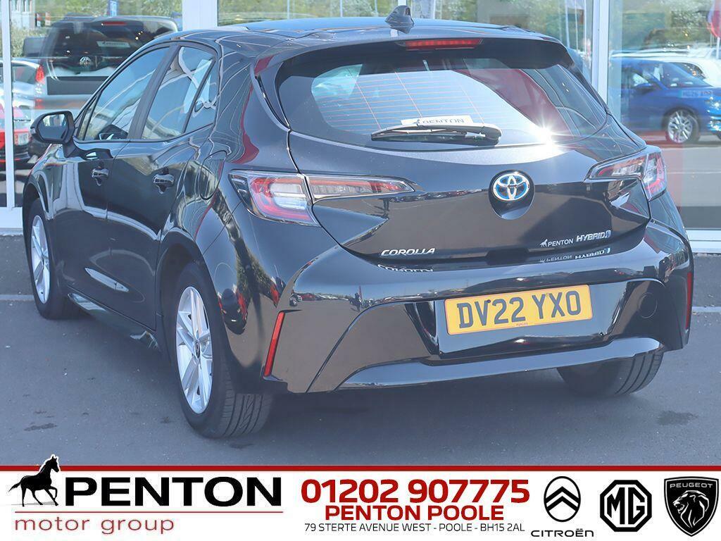Toyota Corolla 1.8 Vvt-h Icon Cvt Euro 6 Ss DV22YXO Black #4