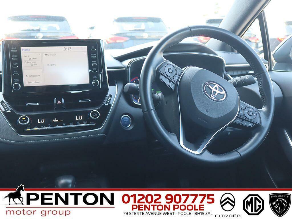 Toyota Corolla 1.8 Vvt-h Icon Cvt Euro 6 Ss DV22YXO Black #5