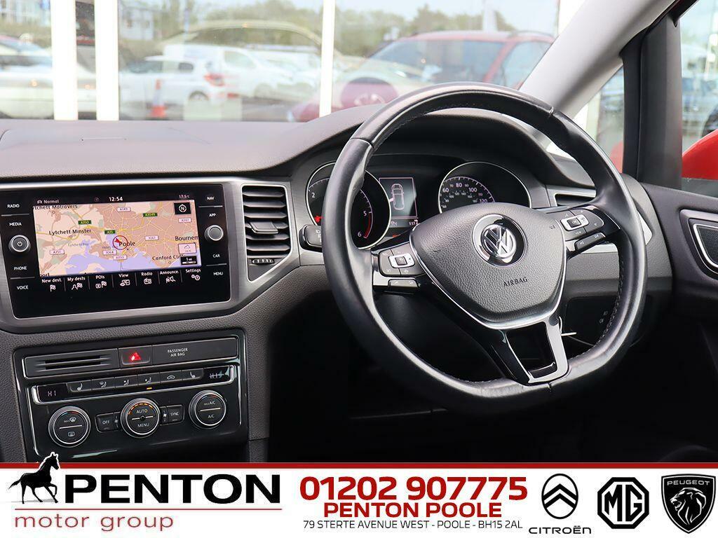 Volkswagen Golf SV 1.6 Tdi Match Euro 6 Ss Red #6