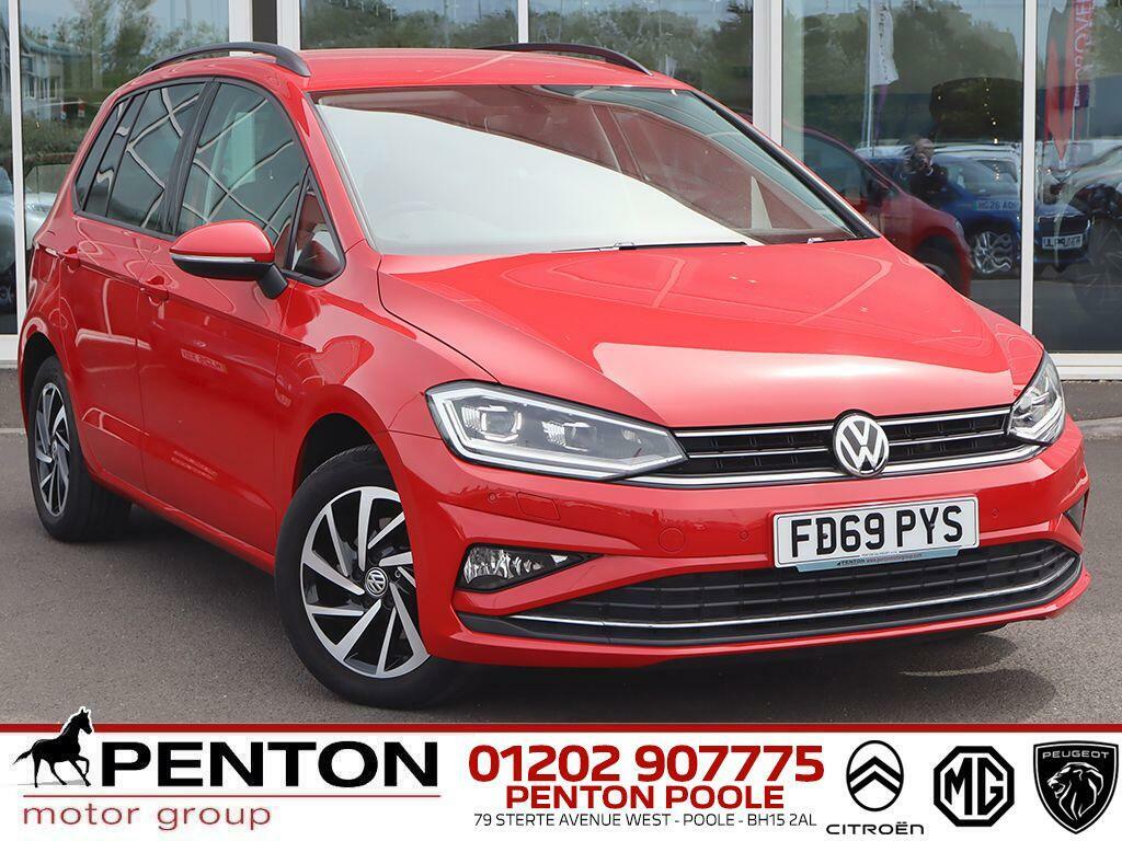 Volkswagen Golf SV 1.6 Tdi Match Euro 6 Ss Red