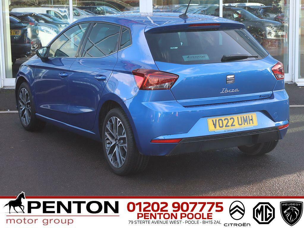 Seat Ibiza 1.0 Tsi Xcellence Euro 6 Ss VO22UMH Blue #5