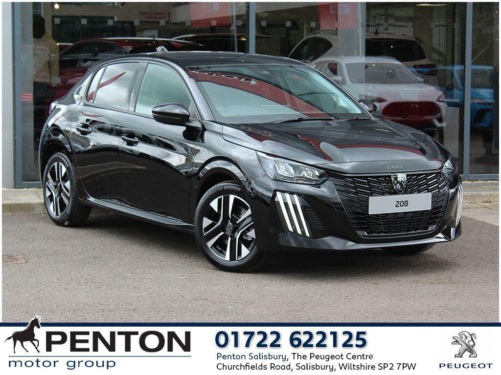 Peugeot 208 1.2 Allure E-dsc6 Euro 6 Ss Black #5