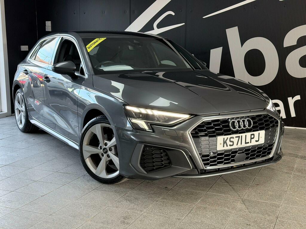 Audi A3 1.0 Tfsi 30 S Line Sportback S Tronic Euro 6 Ss Grey