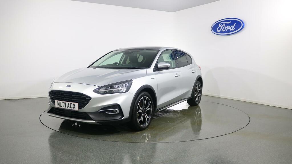 Ford Focus 1.0 Ecoboost Hybrid Mhev 155 Active X Edition ML71ACX Silver #2