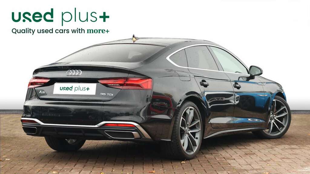 Audi A5 35 Tdi S Line S Tronic DE70SHX Black #3
