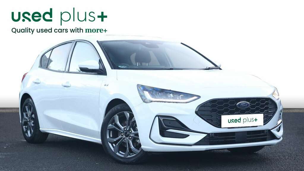 Ford Focus 1.0 Ecoboost Hybrid Mhev 155 St-line SN24MSX White #2