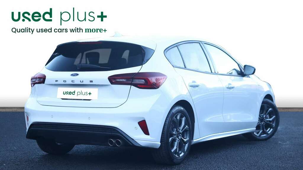 Ford Focus 1.0 Ecoboost Hybrid Mhev 155 St-line SN24MSX White #3