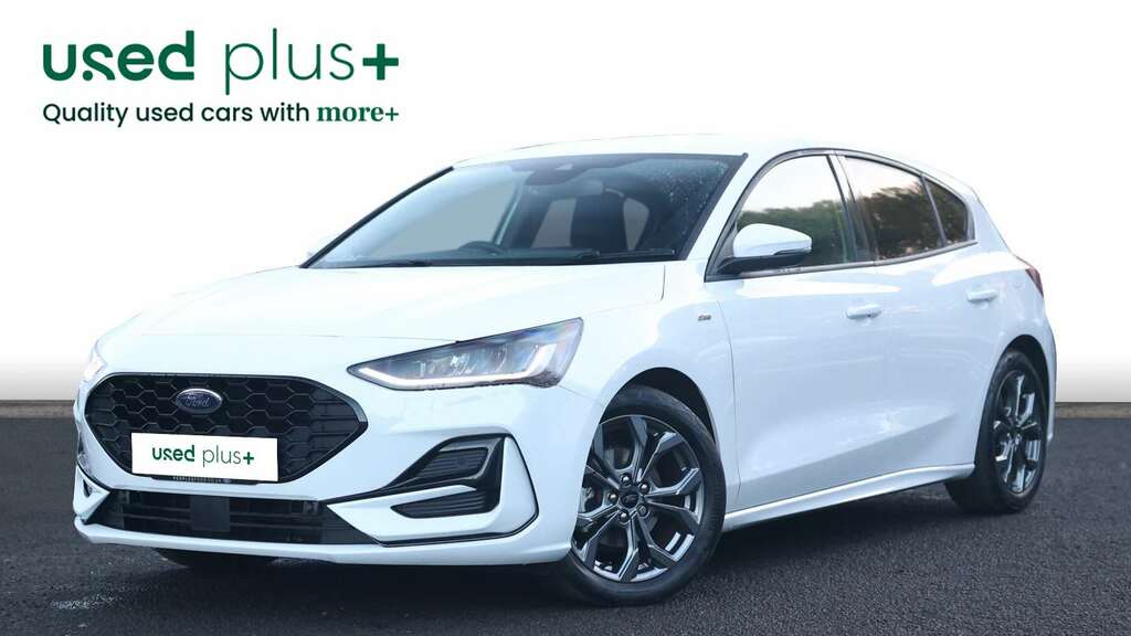 Ford Focus 1.0 Ecoboost Hybrid Mhev 155 St-line White