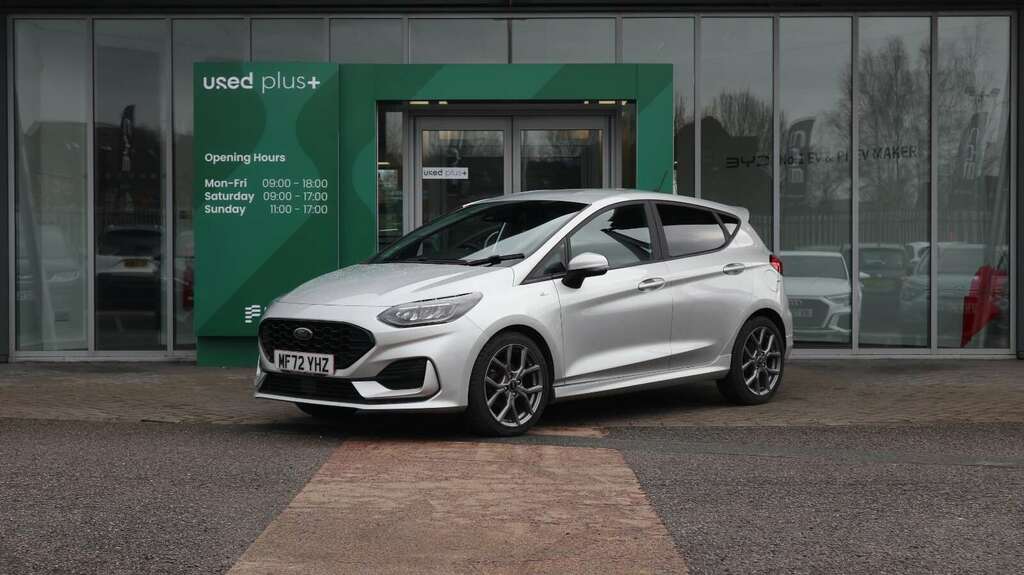 Ford Fiesta 1.0 Ecoboost St-line Silver