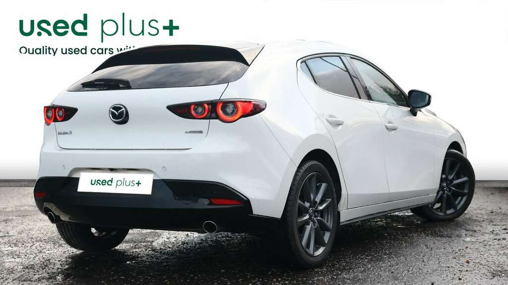 Mazda 3 2.0 E-skyactiv G Mhev Sport Lux SC71GWK White #3