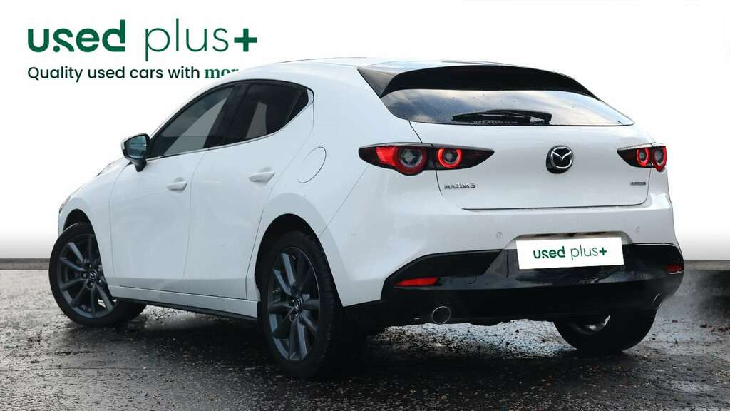 Mazda 3 2.0 E-skyactiv G Mhev Sport Lux SC71GWK White #4