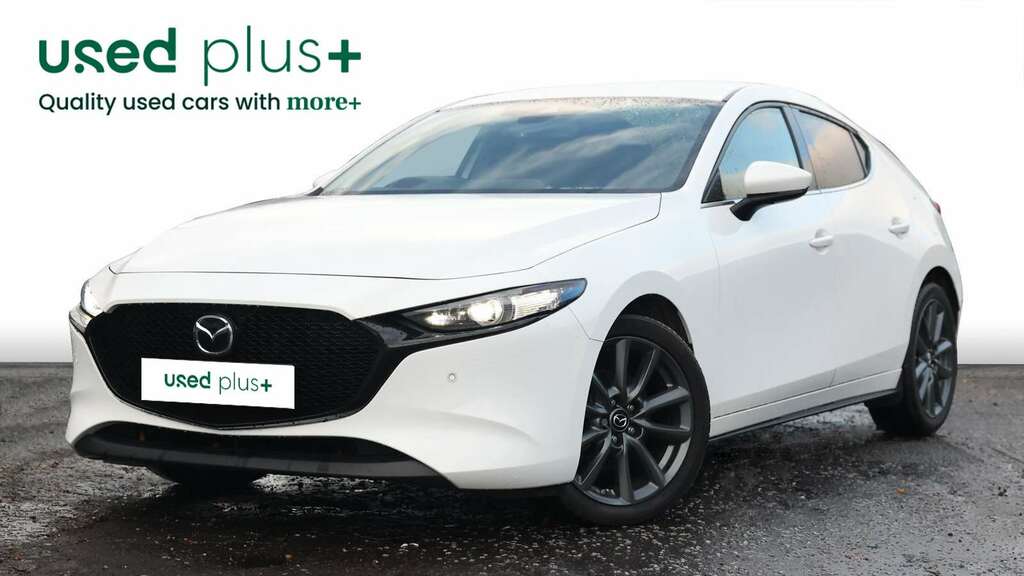 Mazda 3 2.0 E-skyactiv G Mhev Sport Lux White