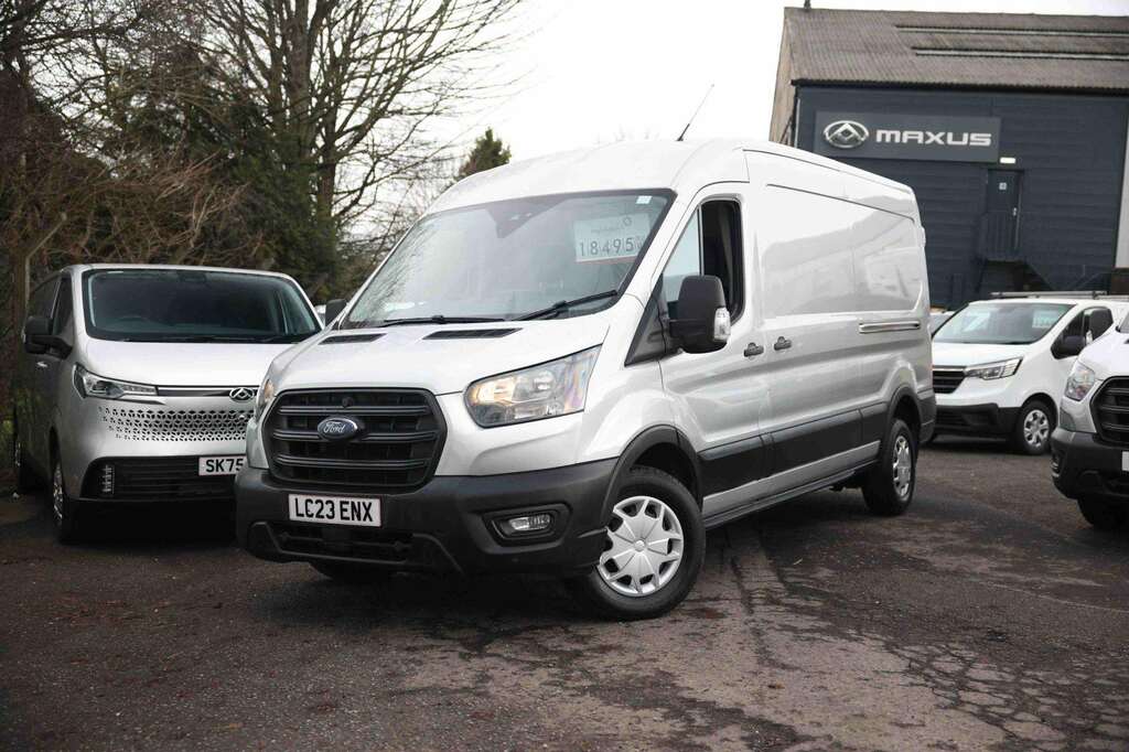 Ford Transit Custom 2.0 Ecoblue Hybrid 130Ps H2 Trend Van Silver