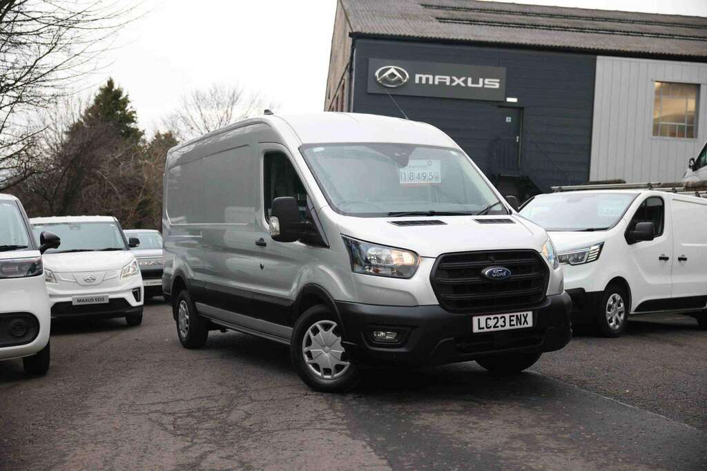 Ford Transit Custom 2.0 Ecoblue Hybrid 130Ps H2 Trend Van LC23ENX Silver #2