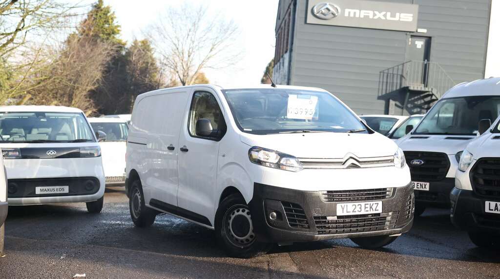 Citroen Dispatch 1000 1.5 Bluehdi 100 Van Enterprise Edition YL23FLN White #2