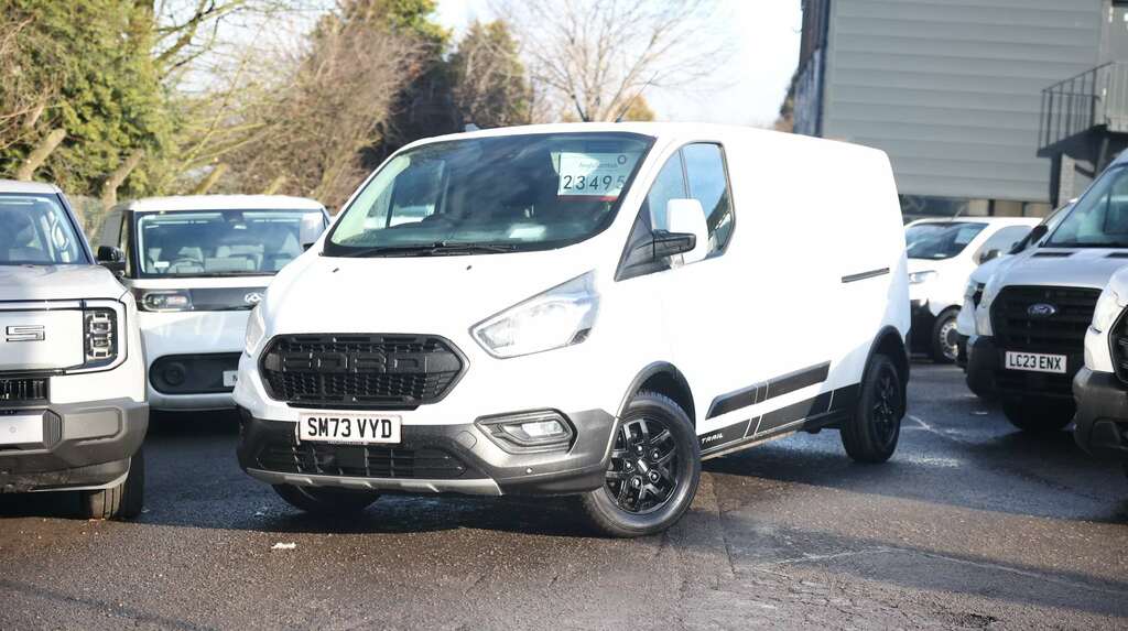 Ford Transit Custom 2.0 Ecoblue 130Ps Low Roof Trail Van White