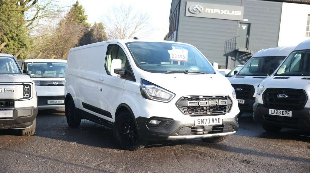 Ford Transit Custom 2.0 Ecoblue 130Ps Low Roof Trail Van SM73VYD White #2