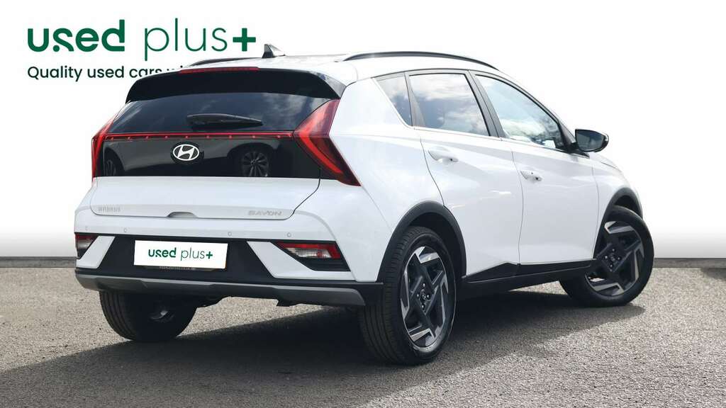 Hyundai Bayon 1.0 Tgdi Ultimate Dct LA74PXX White #3