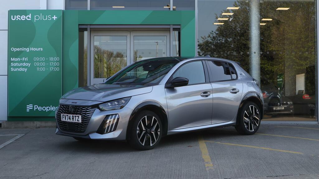 Peugeot 208 1.2 Puretech 100 Gt FV74RTZ Grey #2