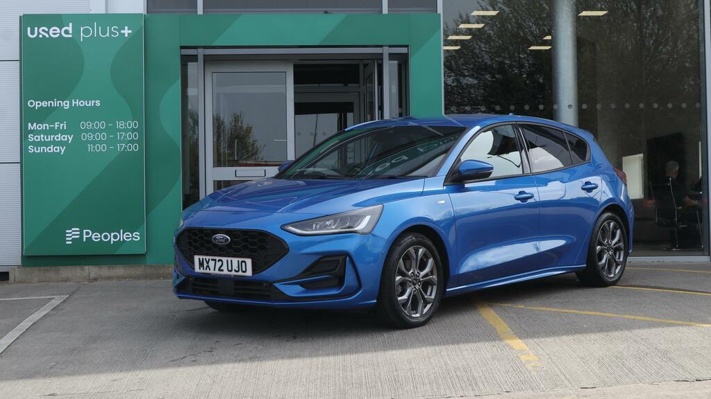 Ford Focus 1.0 Ecoboost Hybrid Mhev 155 St-line Edition Blue #2