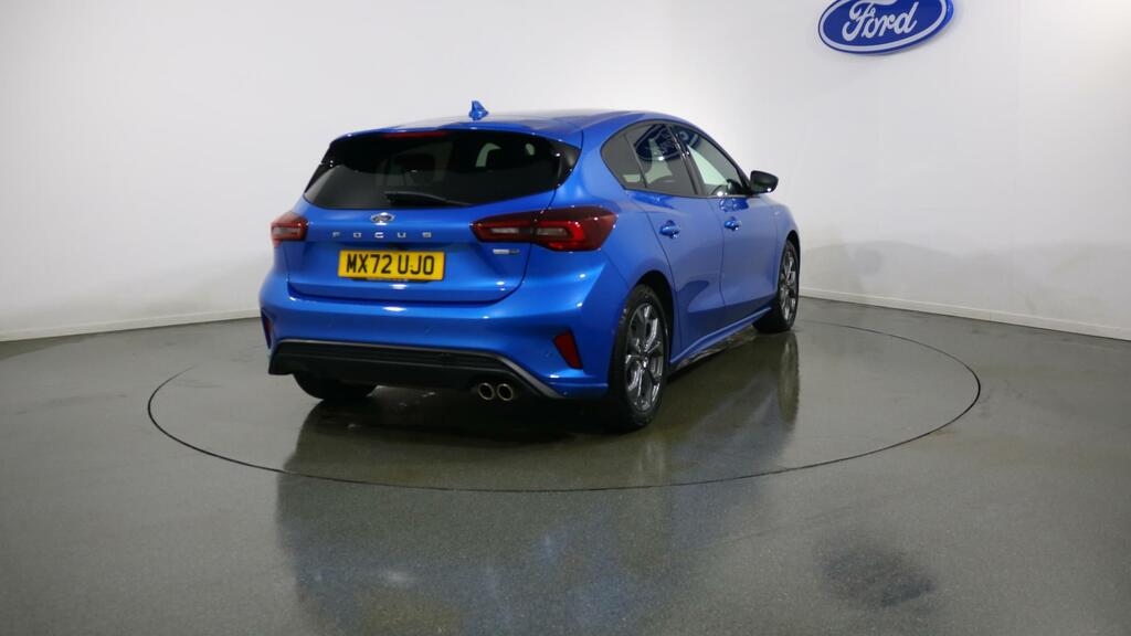 Ford Focus 1.0 Ecoboost Hybrid Mhev 155 St-line Edition Blue #3